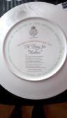 Декоративная тарелка «Букетик для мамы» / ROYAL WORCESTER  / Англия 
